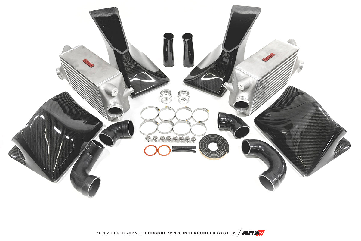 Porsche 991.1 Turbo AMS Alpha Performance Intercooler System