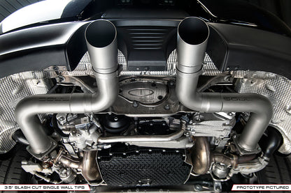 Porsche 991.2 Carrera (with PSE) Trackback Turbo Back Exhaust