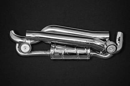 Porsche 992 Carrera/S/Turbo/Turbo S - Valved Exhaust + Cat Spare Pipes (OE Actuators)