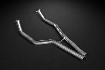 Porsche 95B Macan S/Turbo - Valved Exhaust w Mid Pipes + Ceramic Tips (CES3)