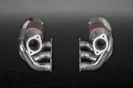 Porsche 981 Boxster/Cayman/GT4 - Headers + 250 Cell Sport Cats