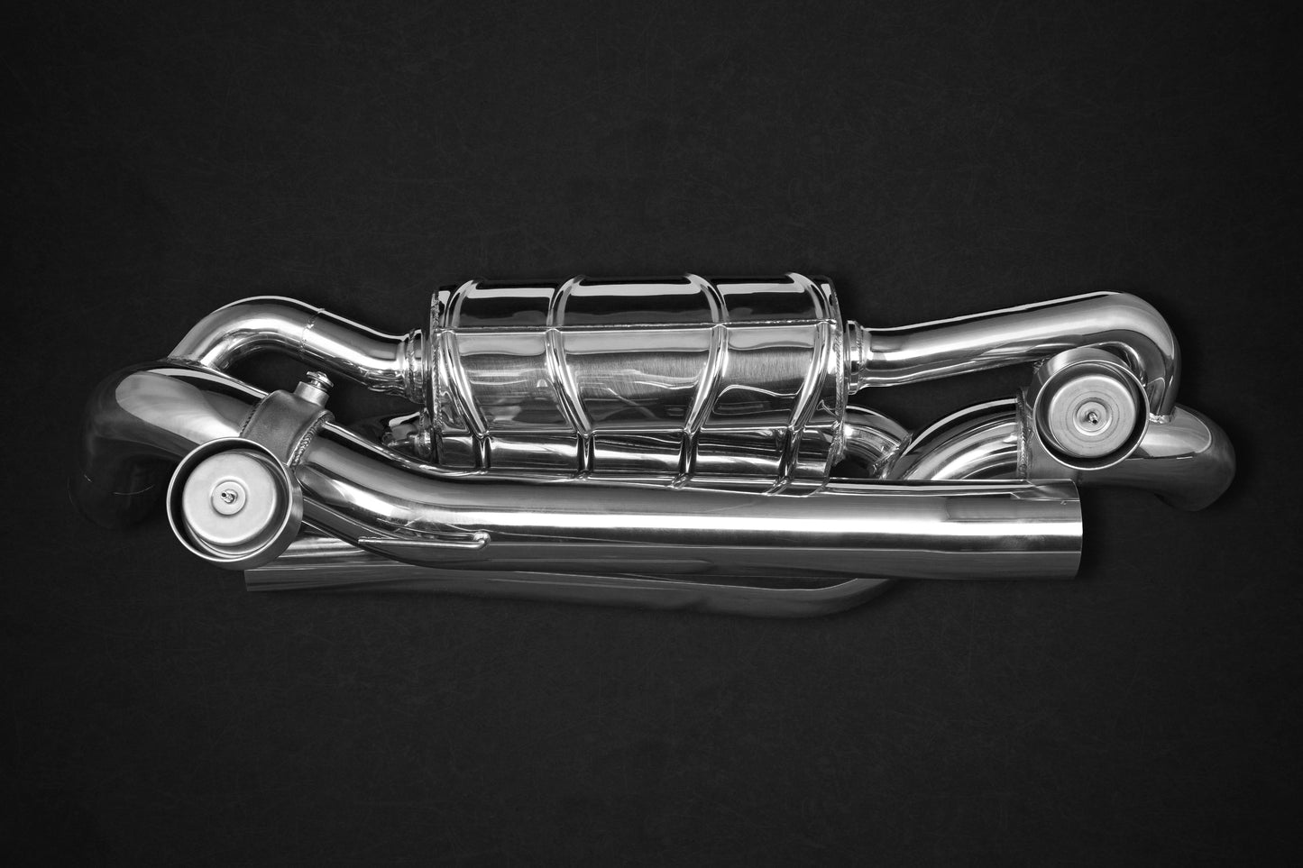 Porsche 992 Carrera/S/Turbo/Turbo S - Valved Exhaust Muffler for OEM Cats (CES3)