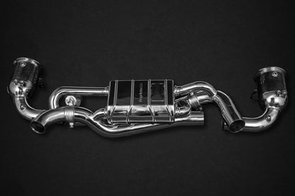 Porsche 992 Carrera/S/Turbo/Turbo S - Valved Exhaust + 250 Cell Sport Cats (OE Actuators)