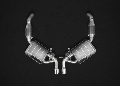 Porsche 987.2 Boxster/Cayman - Valved Exhaust + 250 Cell Sport Cats (CES3)