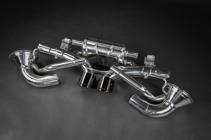 Porsche 992 GT3/RS - Valved Exhaust + Carbon Tips (OE Actuators)