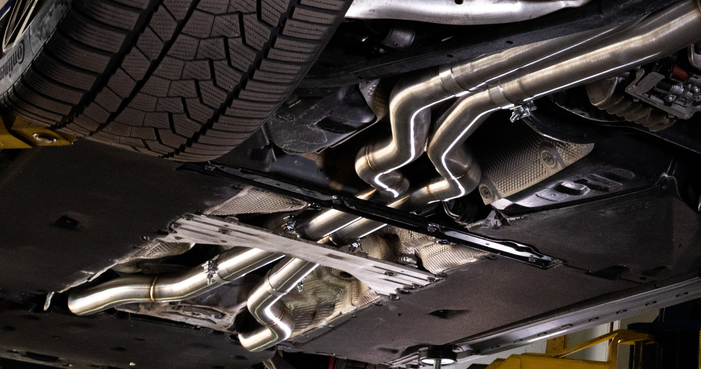 Audi C8 4.0T Midpipes - C8 RS6/RS7