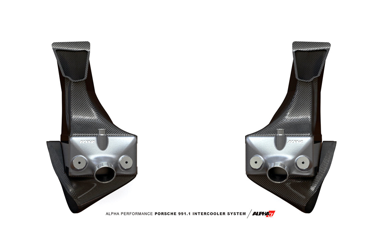 Porsche 991.1 Turbo AMS Alpha Performance Intercooler System