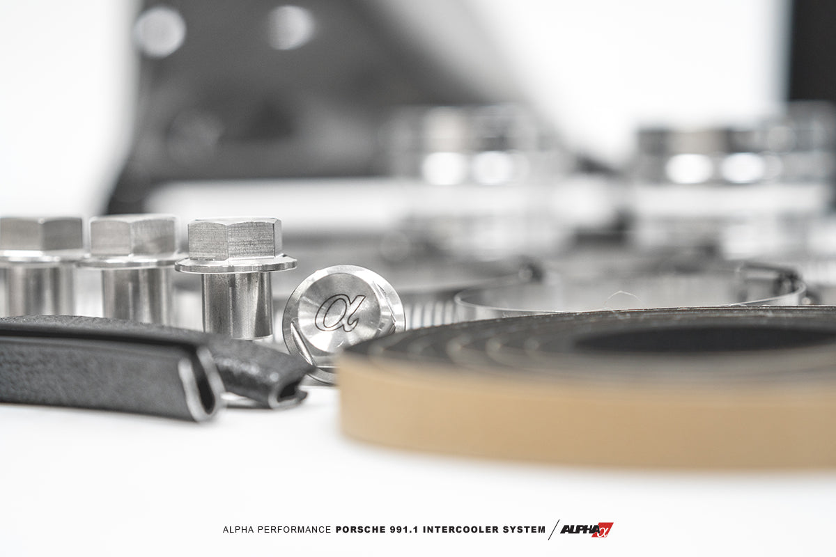 Porsche 991.1 Turbo AMS Alpha Performance Intercooler System