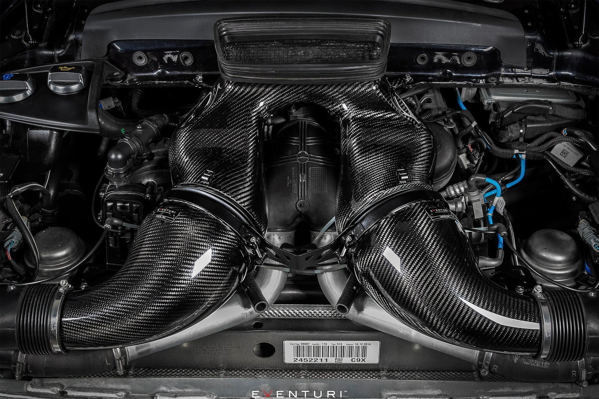 Porsche 991 / 991.2 Turbo Eventuri Carbon Fiber Intake