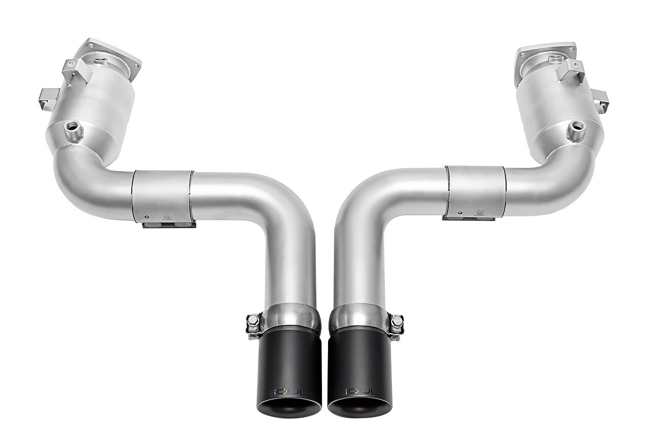 Porsche 991.2 Carrera (with PSE) Trackback Turbo Back Exhaust