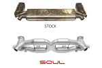 Porsche 991 Turbo Competition X-Pipe Exhaust System