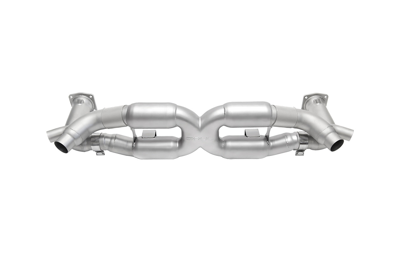 Porsche 991 Turbo Competition X-Pipe Exhaust System