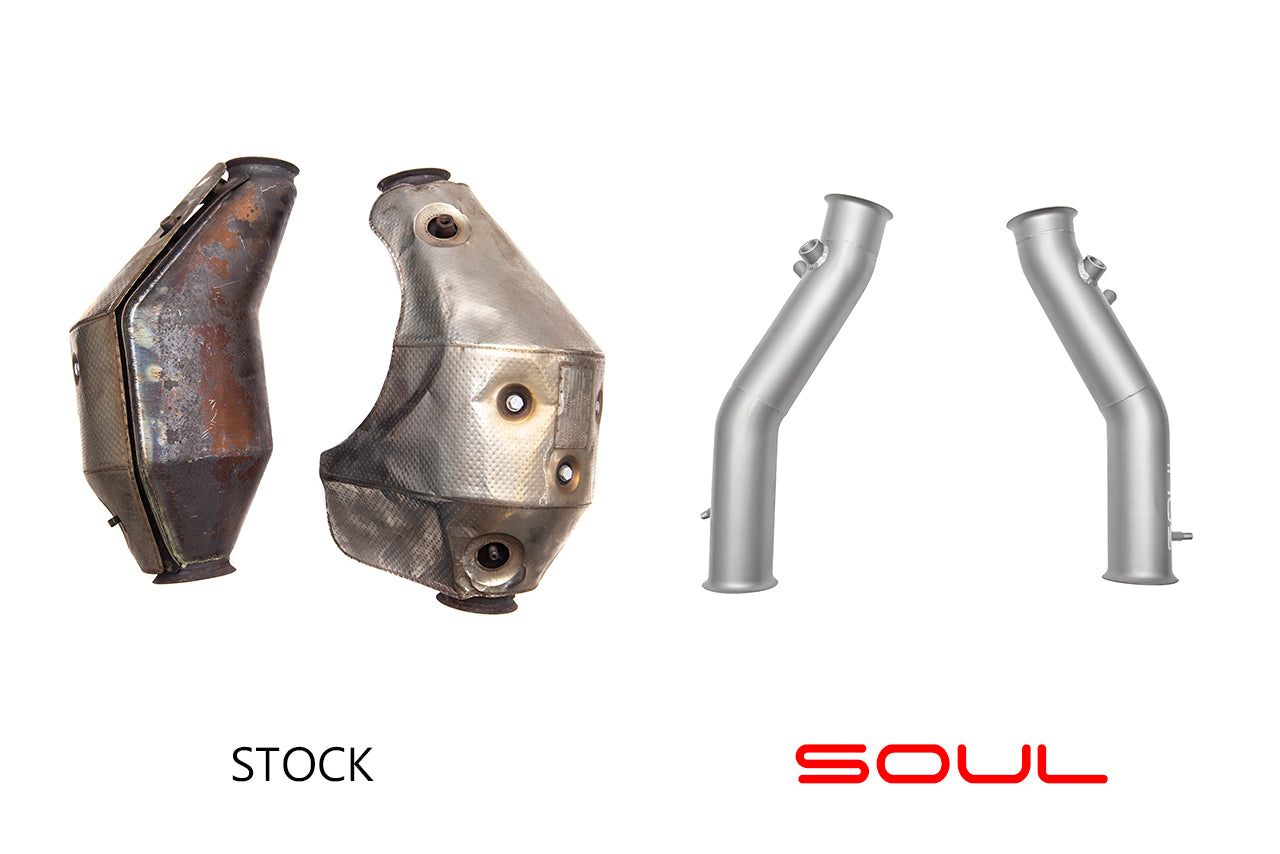 Lamborghini Gallardo SOUL Cat Bypass Pipes