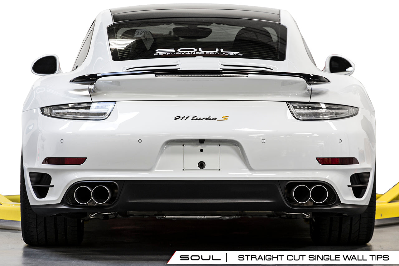 Porsche 991 Turbo Sport X-Pipe Exhaust System
