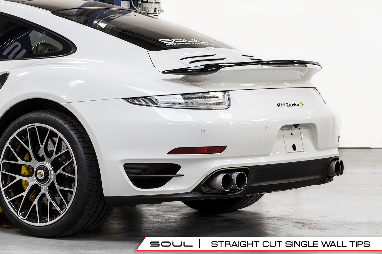 Porsche 991 Turbo Sport X-Pipe Exhaust System