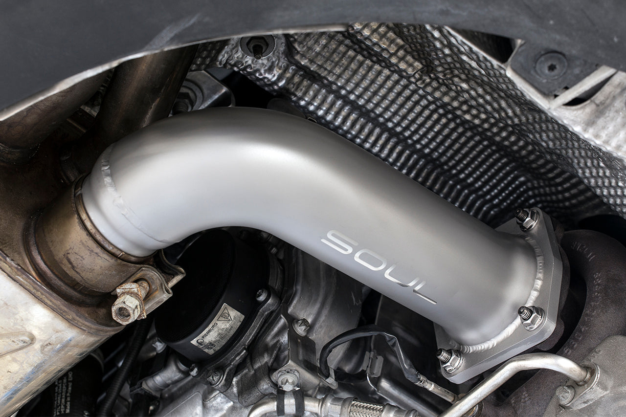 Porsche 991 Turbo Cat Bypass Pipes