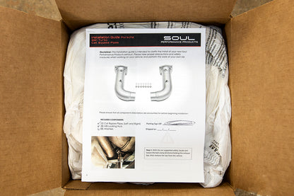 Porsche 991 Turbo Cat Bypass Pipes