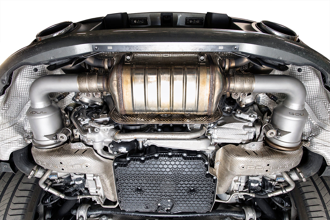 Porsche 992.1 Carrera SOUL Cat Bypass Pipes