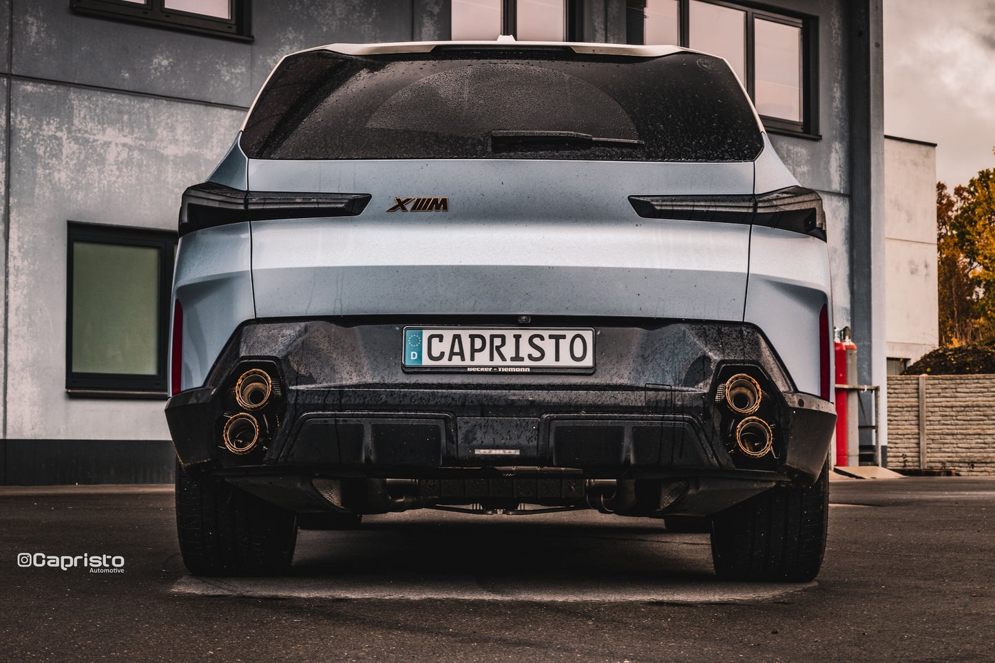 BMW XM - Valved Exhaust System with Anodized/Wicrom Tips (OE Actuators)