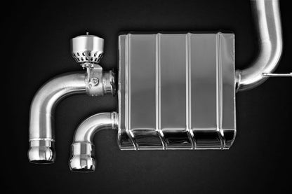 Porsche 958 Cayenne V8 Induction - ECE Valved Exhaust w Mid-Pipes (CES3)