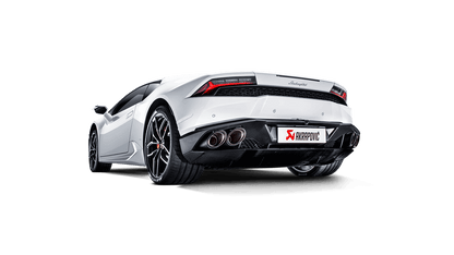Huracan LP 610-4 Coupe / Spyder Slip-On Exhaust System w/ Carbon Tail Pipe Set (Titanium)