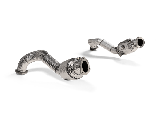 718 Cayman GT4 RS (982) Link Pipe Set (Titanium)