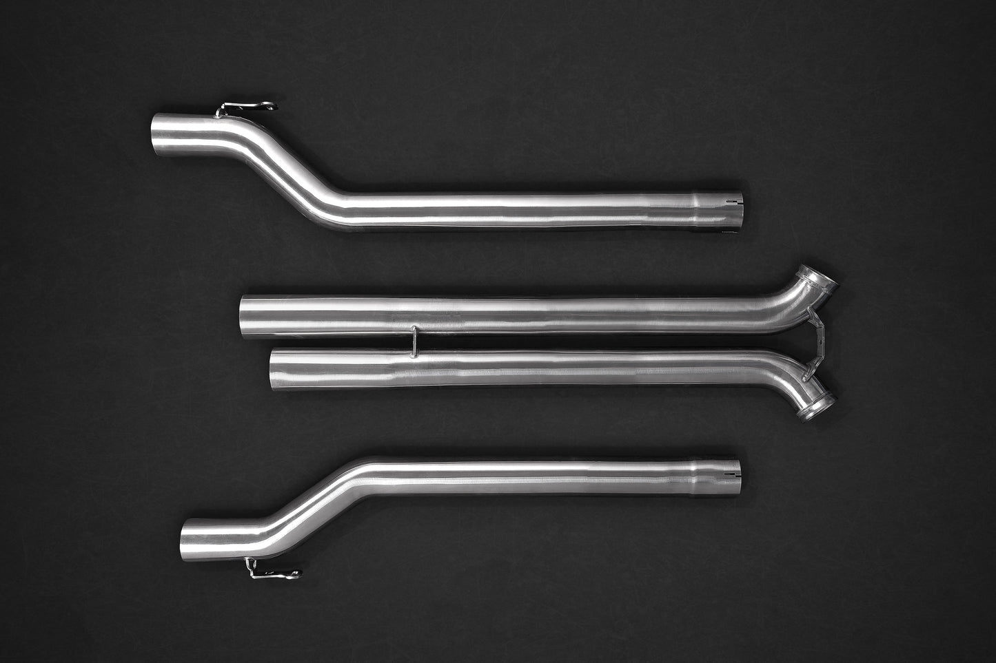 Porsche 971 Panamera GTS/Turbo/S - Valved Exhaust, MidPipes + Stainless Tips (CES3)