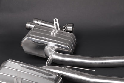 Porsche 958.1 Cayenne Turbo/S ('10-14) - ECE Valved Exhaust + MidPipes (CES3)