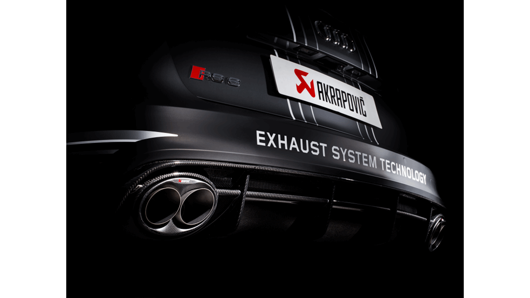 Audi C7 RS6 Avant Evolution Exhaust System w/ Carbon Tips (Titanium)