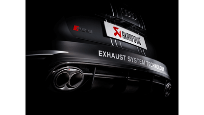 Audi C7 RS6 Avant Evolution Exhaust System w/ Carbon Tips (Titanium)