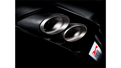 Huracan LP 610-4 Coupe / Spyder Slip-On Exhaust System w/ Carbon Tail Pipe Set (Titanium)