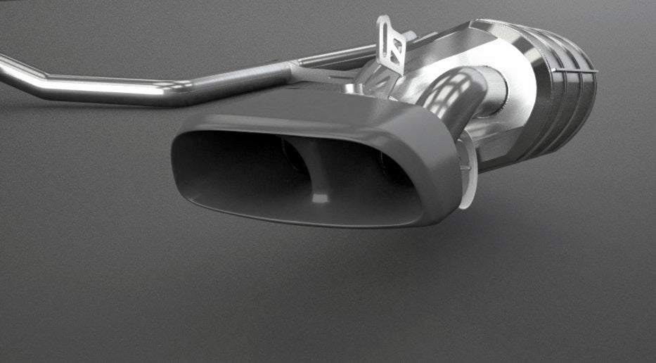 Porsche 970 Panamera Executive (Extended) Turbo/S - Valved Exhaust + MidPipes