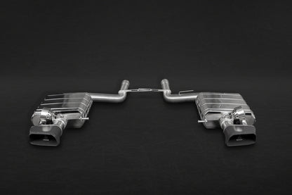 BMW 550i (F10) - ECE Valved Mufflers + Ceramic Tips (CES3)