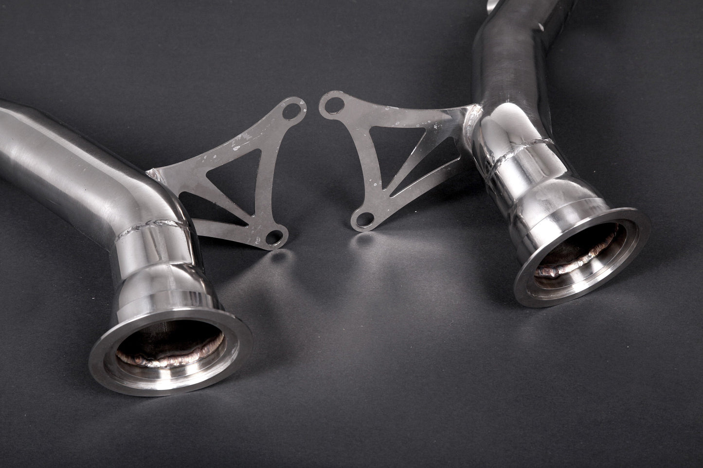 Ferrari 458 - Cat Spare Pipes + Heat Protection