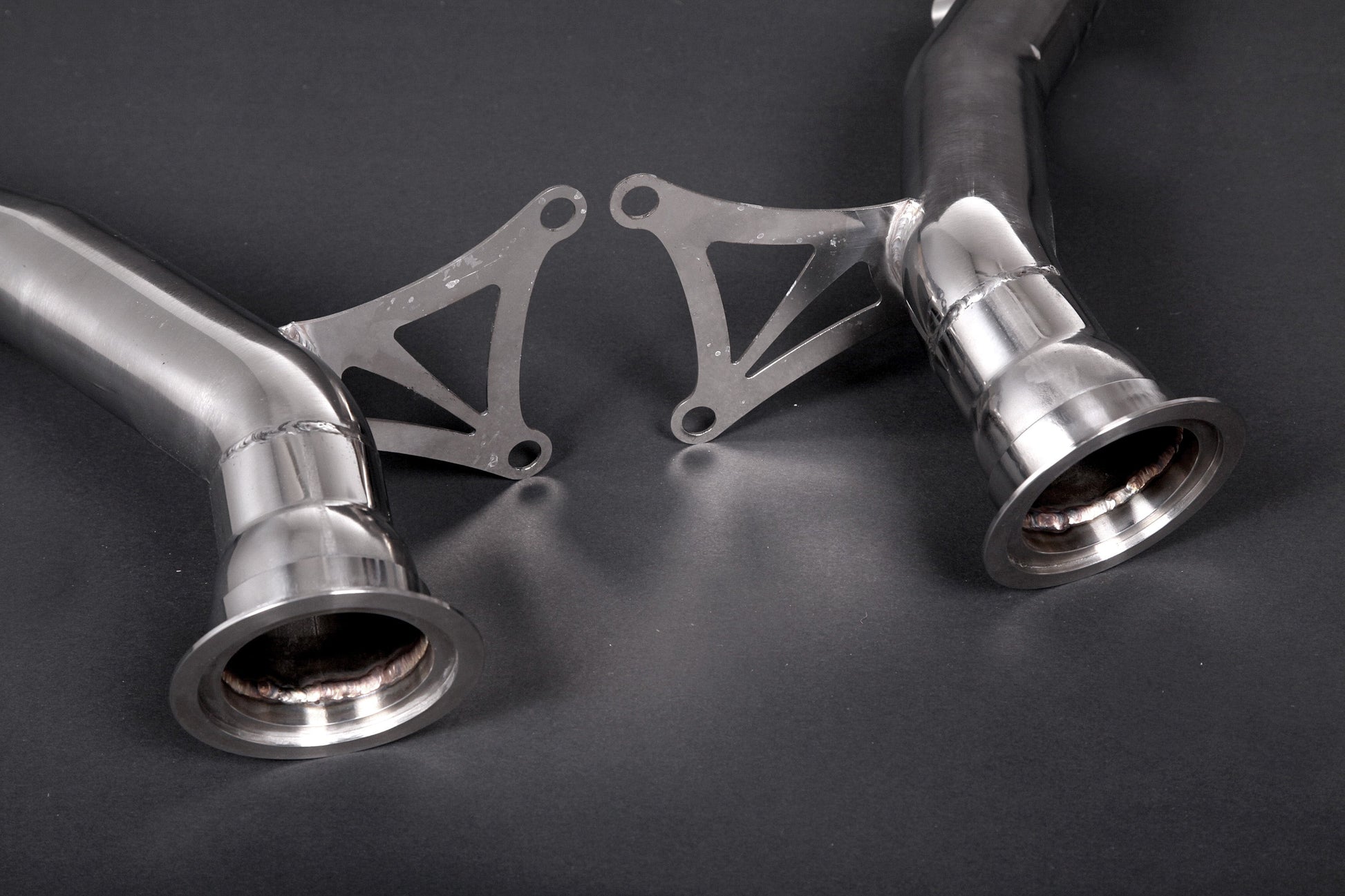 Ferrari 458 - Cat Spare Pipes + Heat Protection