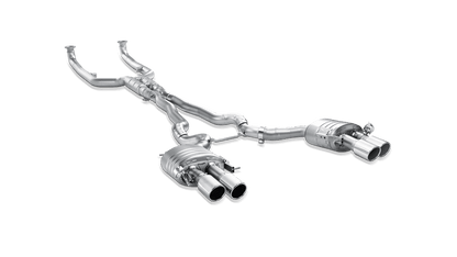F10 M5 Evolution Exhaust System w/ Carbon Tail Pipe Set (Titanium)