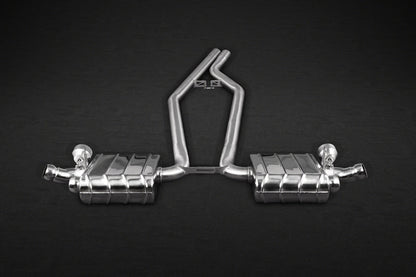Porsche 958.2 Turbo/S - ECE Valved Exhaust + MidPipes (CES3)