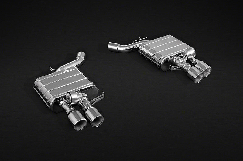 BMW 650i (F12/F13/F06) - ECE Valved Mufflers + Stainless Tips (CES3)