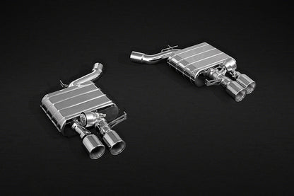BMW 650i (F12/F13/F06) - ECE Valved Mufflers + Stainless Tips (CES3)