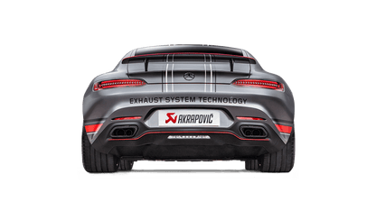 R190 AMG GT / GT S / GT C Evolution Exhaust System w/ Carbon Tips (Titanium)