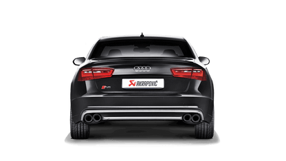 Audi C7 S7 Sportback Evolution Exhaust System w/ Carbon Tips (Titanium)