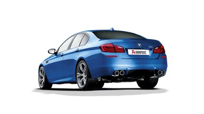F10 M5 Evolution Exhaust System w/ Carbon Tail Pipe Set (Titanium)