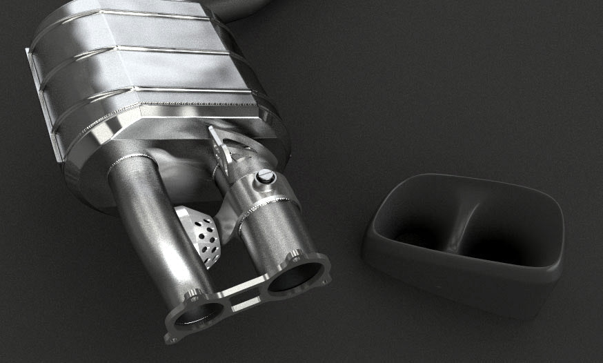 Porsche 970 Panamera Executive (Extended) Turbo/S - Valved Exhaust + MidPipes
