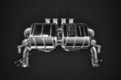 Lamborghini Aventador LP750 SV - Valved Exhaust + Carbon/Stainless Frame