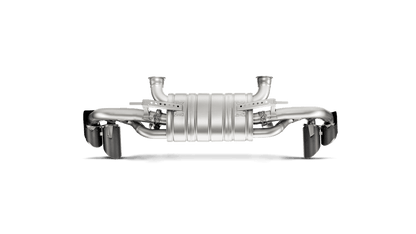 Huracan LP 610-4 Coupe / Spyder Slip-On Exhaust System w/ Carbon Tail Pipe Set (Titanium)