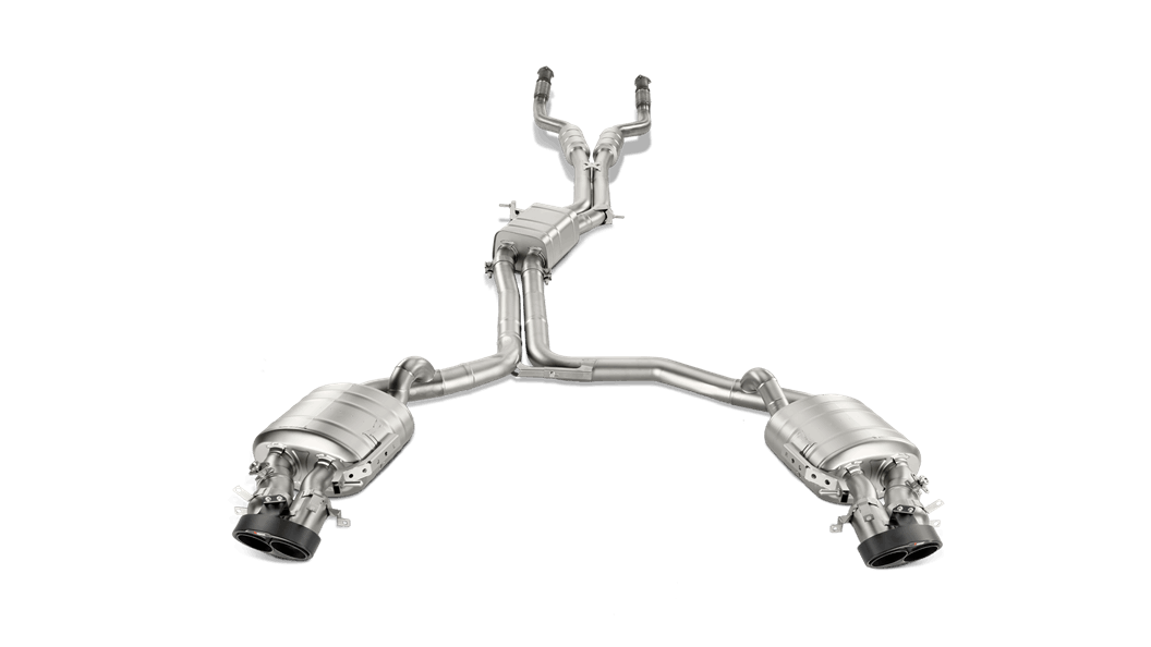 Audi C7 RS6 Avant Evolution Exhaust System w/ Carbon Tips (Titanium)