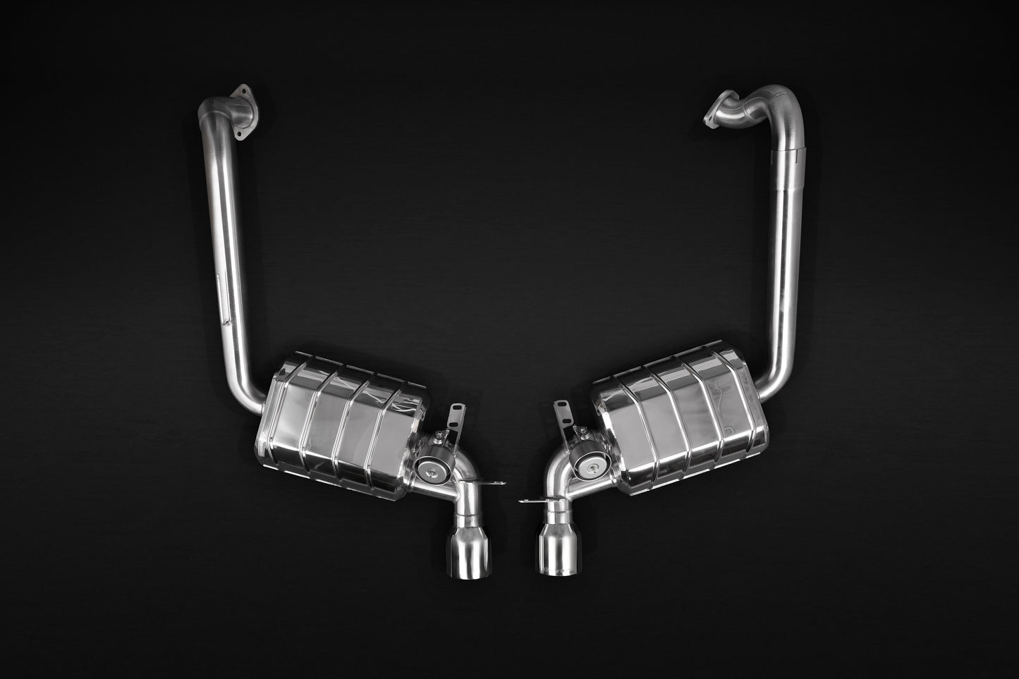 Porsche 981/982 Boxster/Cayman/GT4/718 - Valved Exhaust + Stainless Tips