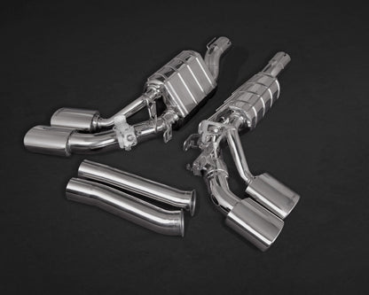 Mercedes AMG G63 (W463A) - ECE Valved Dual Mufflers (OE Actuators)