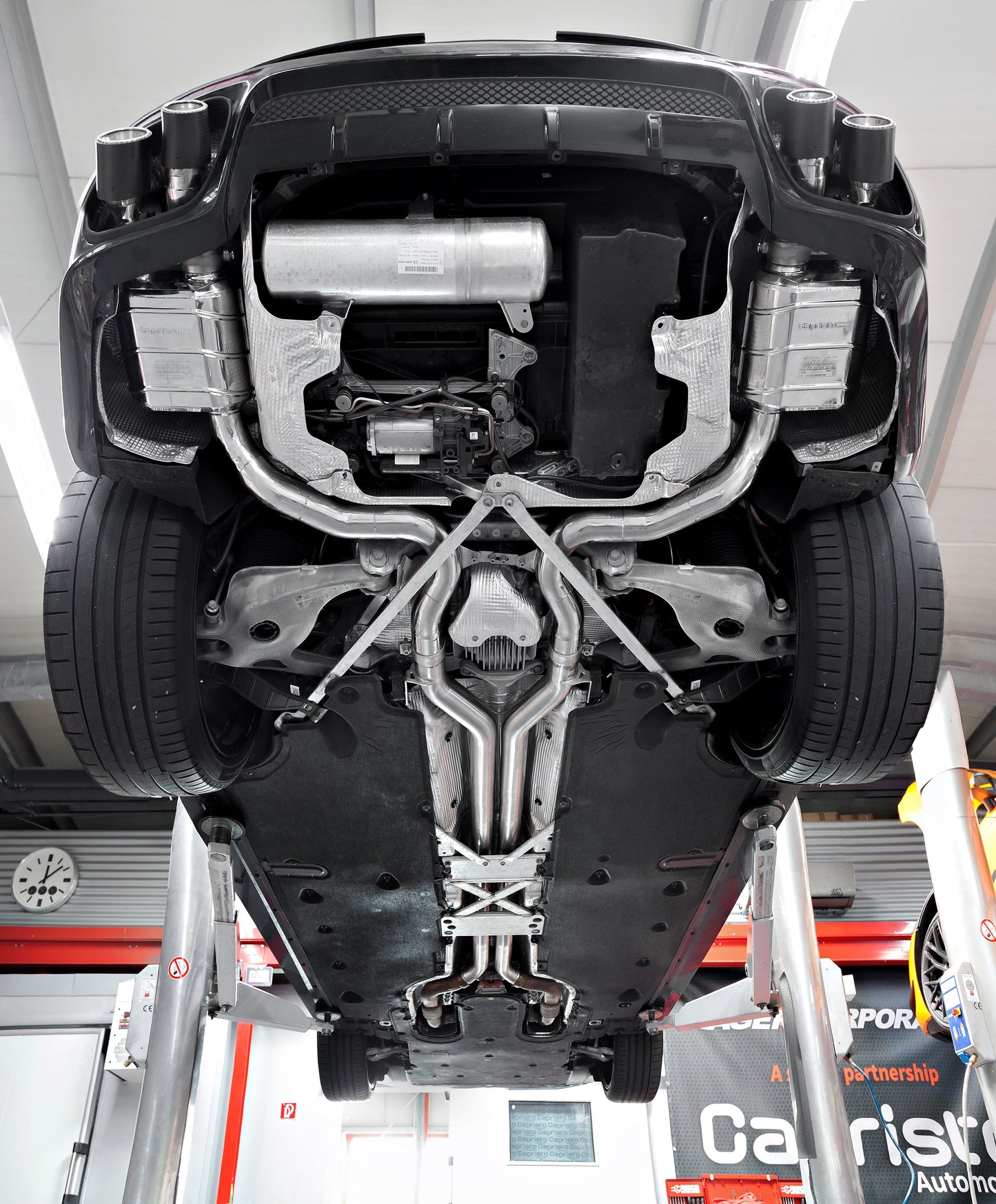Porsche 971 Panamera GTS/Turbo/S - Valved Exhaust, Mid-Pipes + Carbon Tips (CES3)