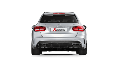 W205 / S205 AMG C63 Evolution Exhaust System w/ Carbon Tips (Titanium)